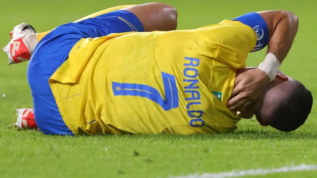 RONALDO's Emotional Injury Reaction Revealed🥺💗