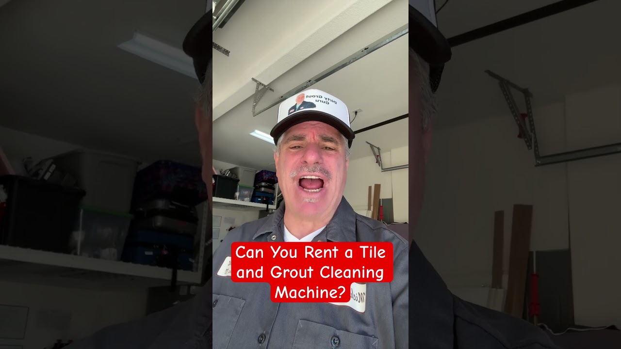 Can You Rent a Tile and Grout Cleaning Machine? #rentmachine #tileandgroutcleaningmachine