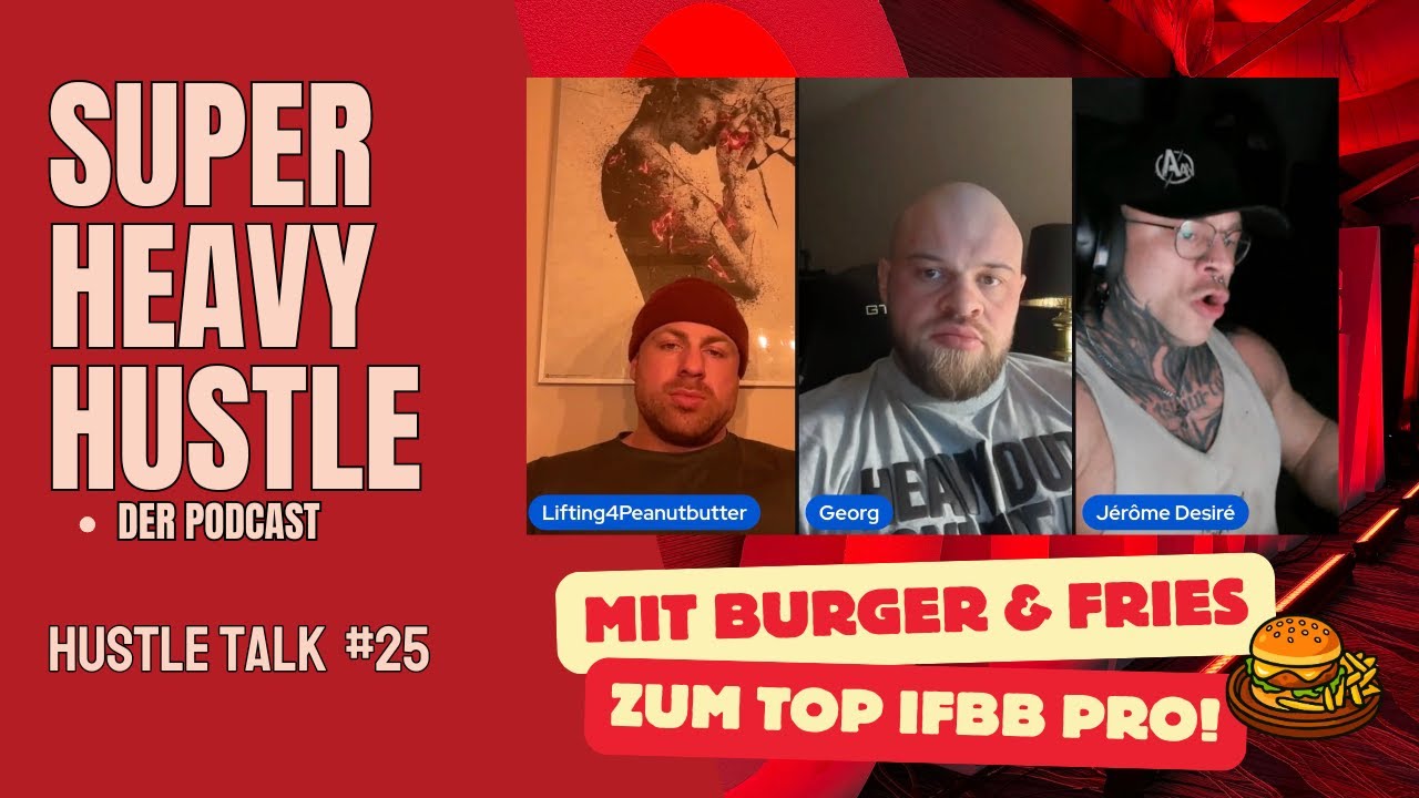 Hustle Talk #25: Cheat Day's und Intensives Training | JEROME | GEORG | ROBIN
