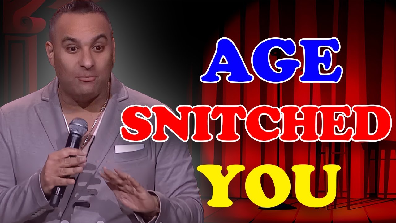 Russell Peters: Why Looking Older Is a Curse | Savage Comedy Clip