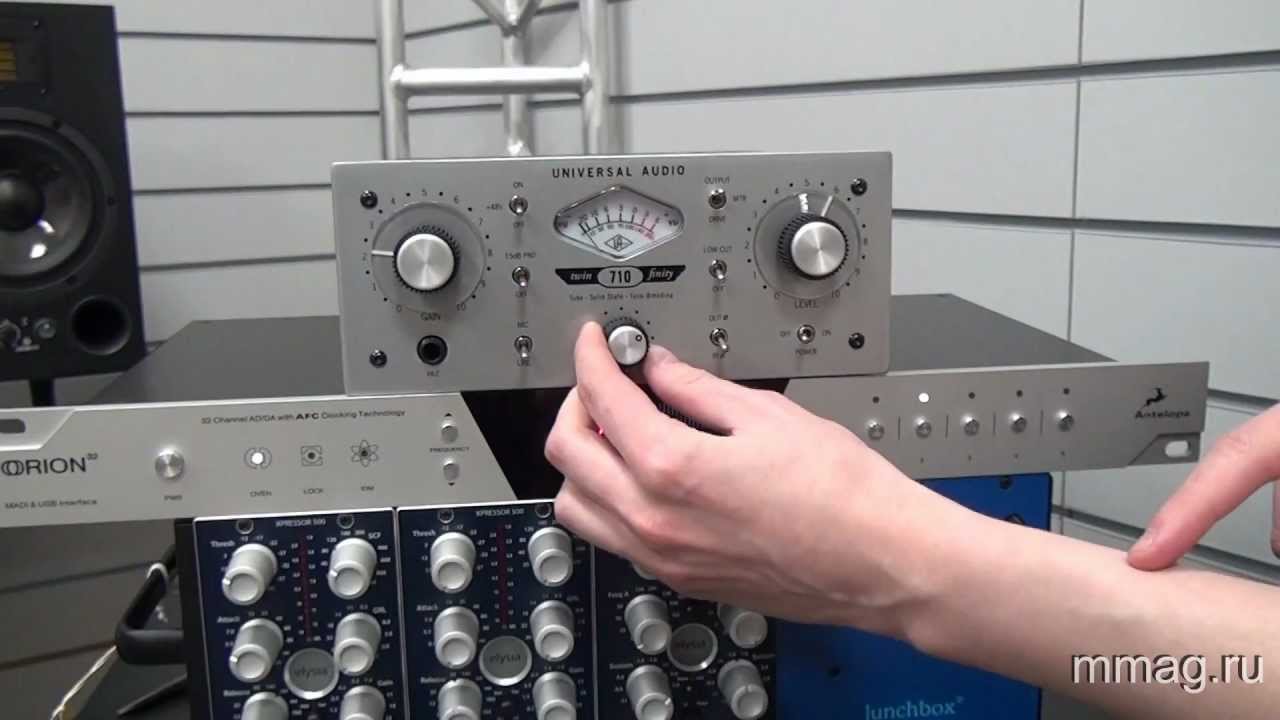 mmag.ru: Universal Audio 710 Twin-Finity video review