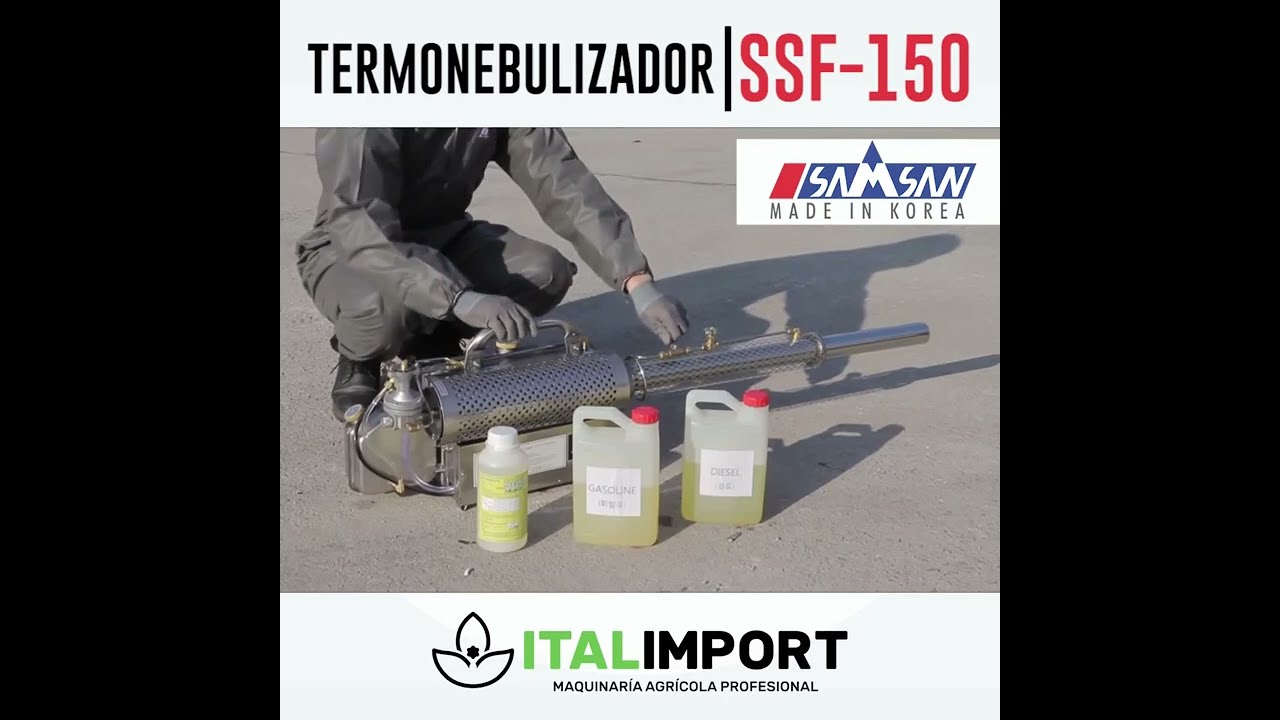 TERMONEBULIZADOR 𝗦𝗦𝗙-𝟭𝟱𝟬 SAMSAN koreano