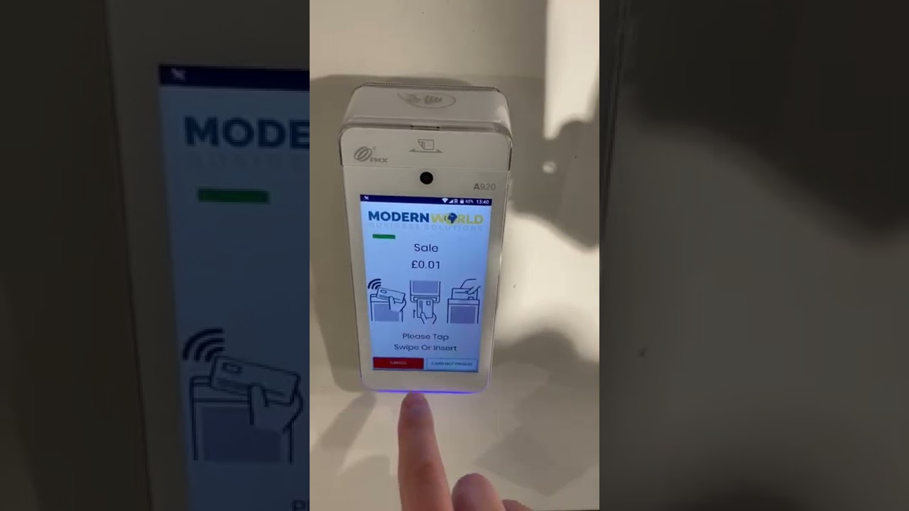 PAX A920 by Modern World Business Solutions. Take payments quickly on the move