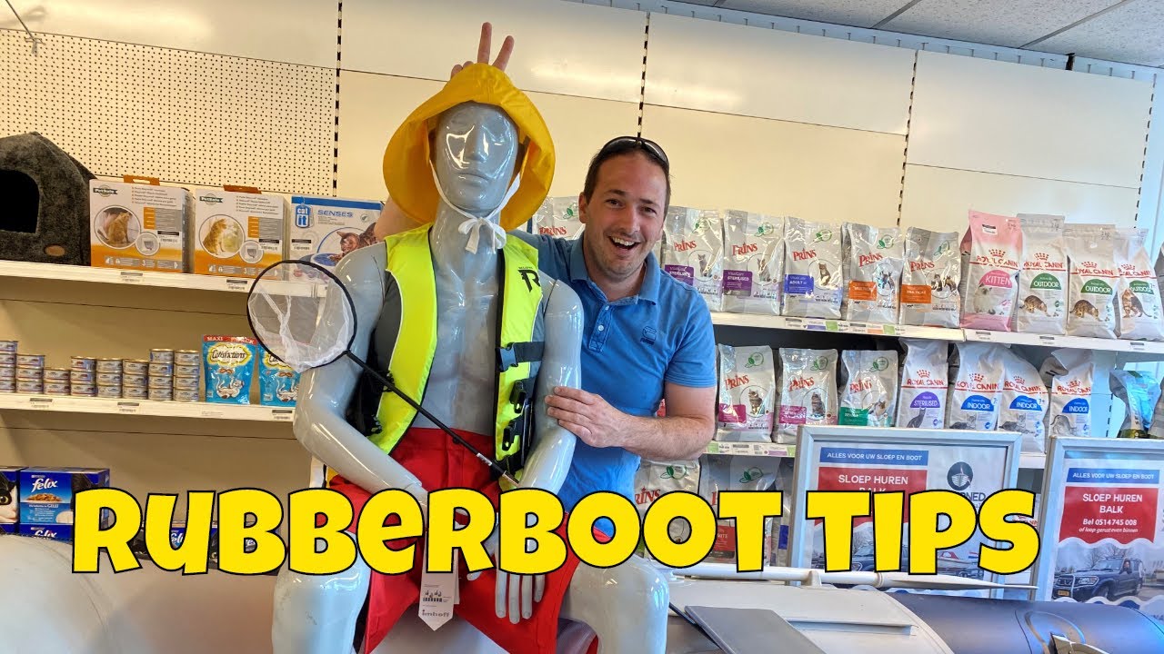 TIPS VOOR JE RUBBERBOOT - MET DE BOTEN DOKTER