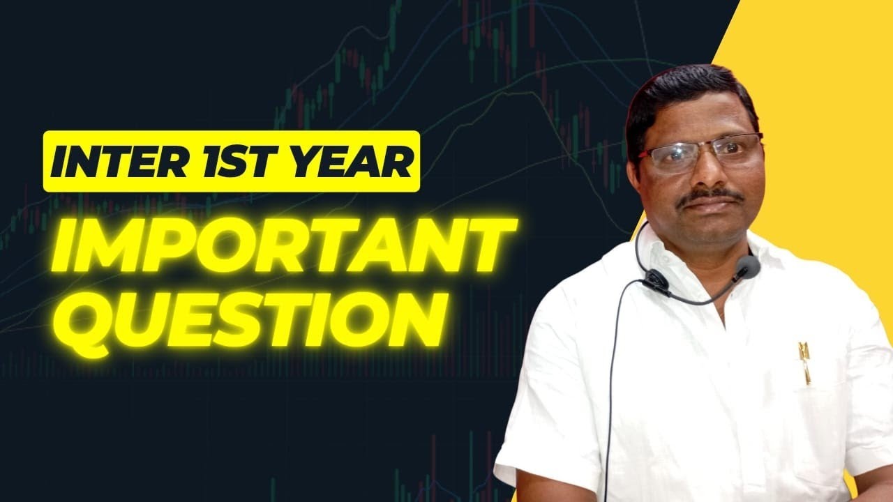 Important 5 marks question with answer for inter 1st year board exam 👈👈