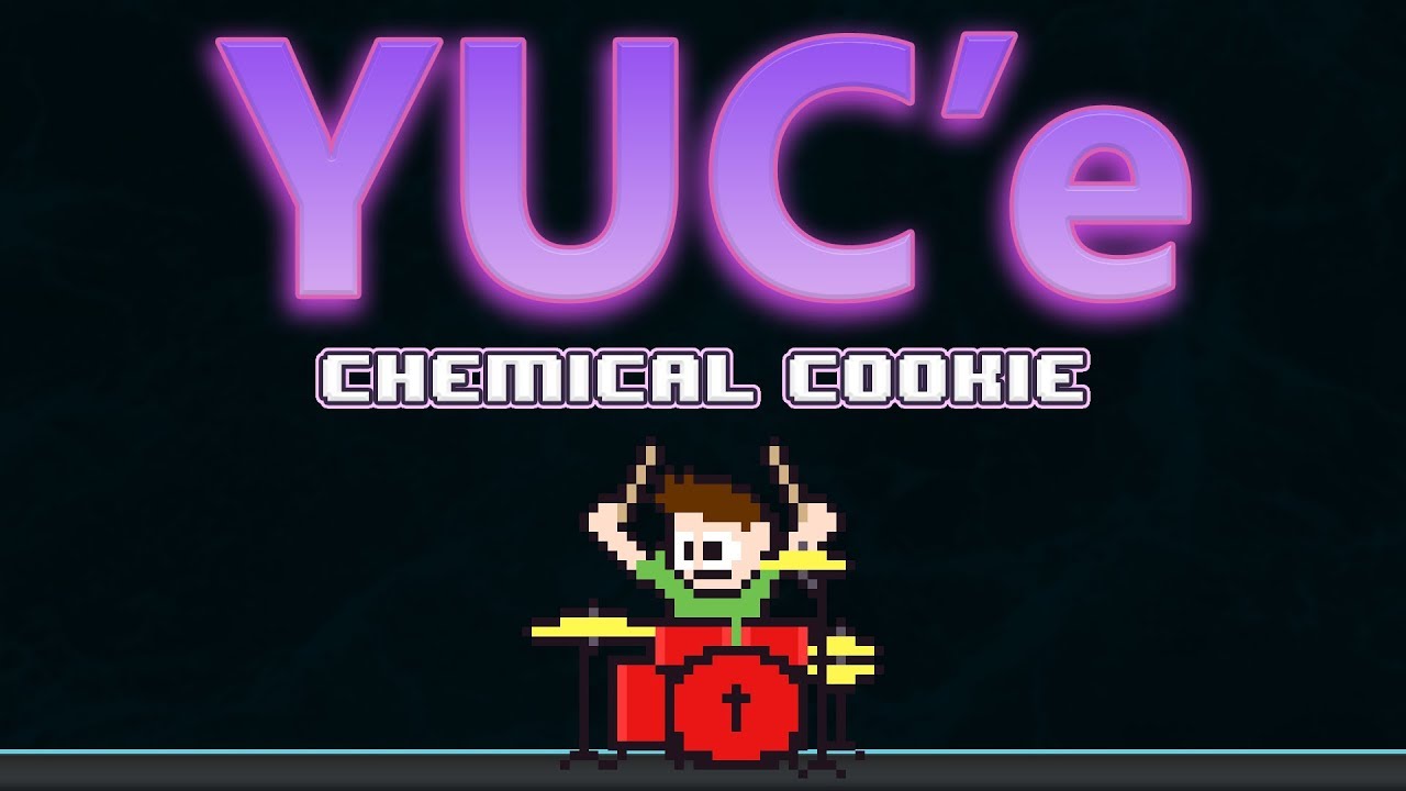 YUC’e - Chemical Cookie On Drums First Try! -- The8BitDrummer