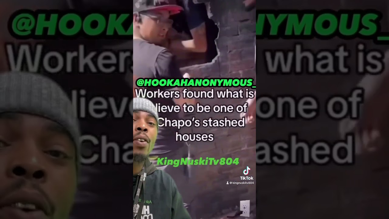 Workers found one of #elchapo #stash #houses  #viral #trending #reaction #cartel #hookahanonymous