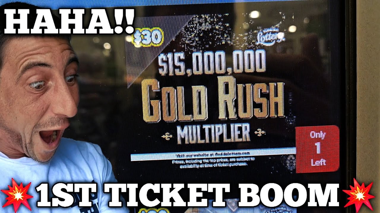 🤑New $30 Goldrush🤑 Haha 1st Ticket BOOM! - Scratch Life🚀