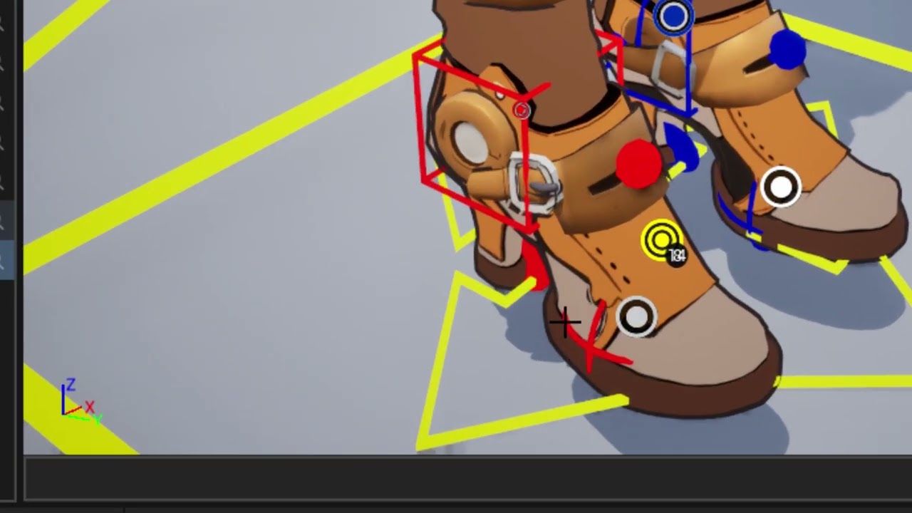 Unreal Engine - Modular Foot rig hot fix