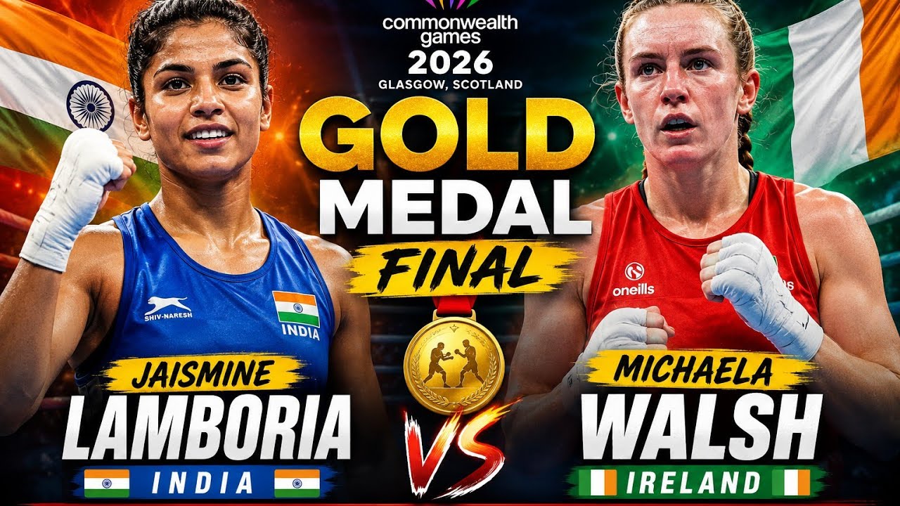 🥇 Jaismine Lamboria vs Michaela Walsh | Gold Medal Final | Commonwealth Games 2026 Boxing |Fullmatch