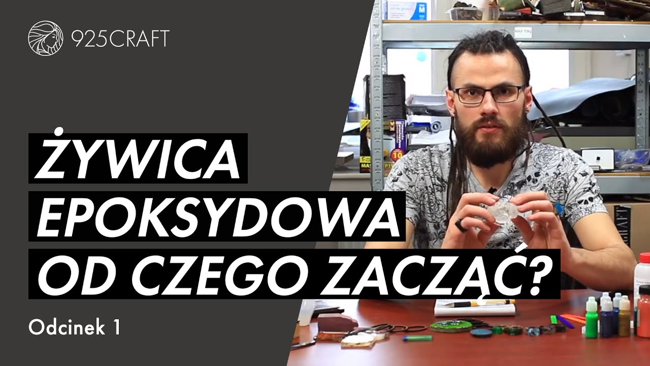 Żywica epoksydowa tutorial - Epizod 1 - Wprowadzenie, mieszanie, farbowanie i zalewanie