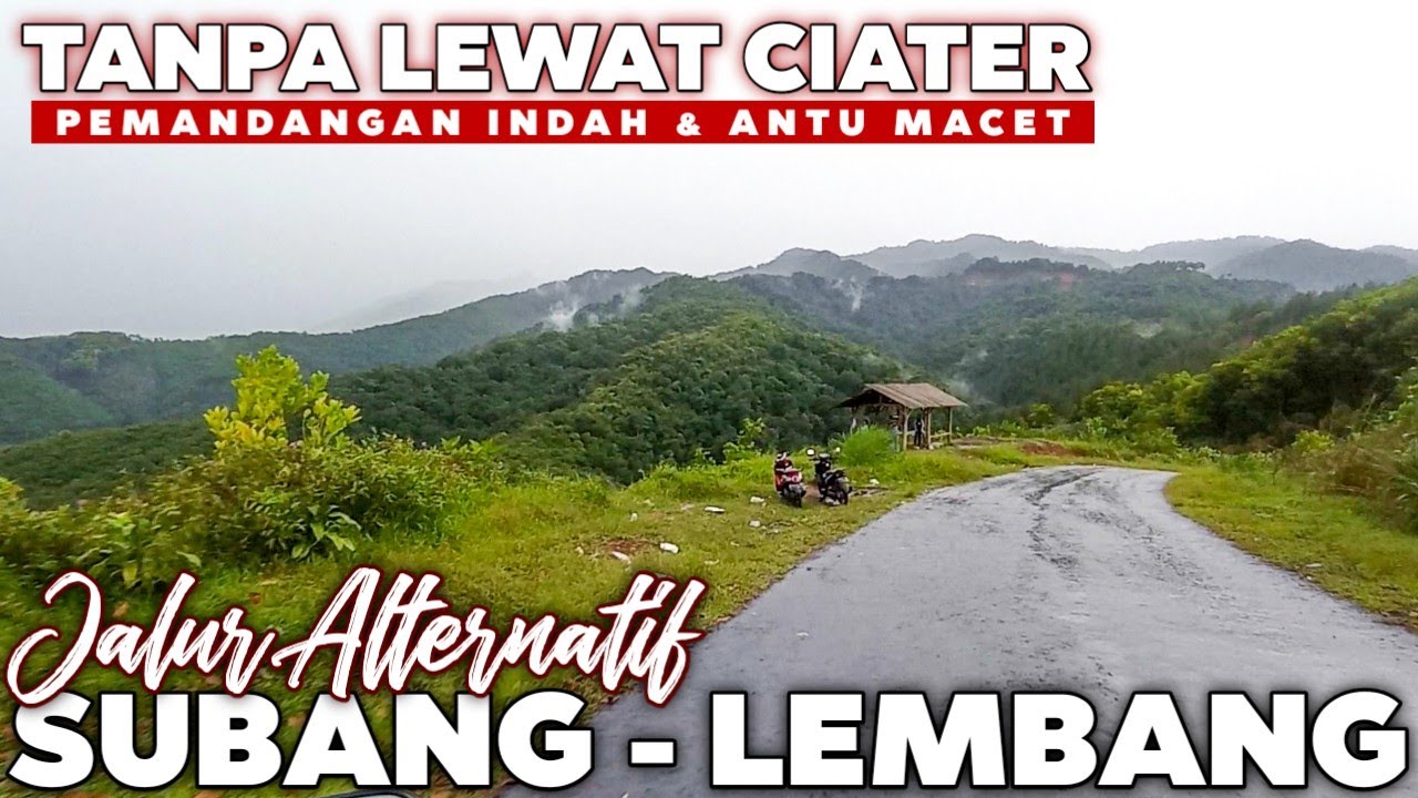 SEDANG DIOERBAIKI...‼️jalur alternatif menuju lembang via bukanagara