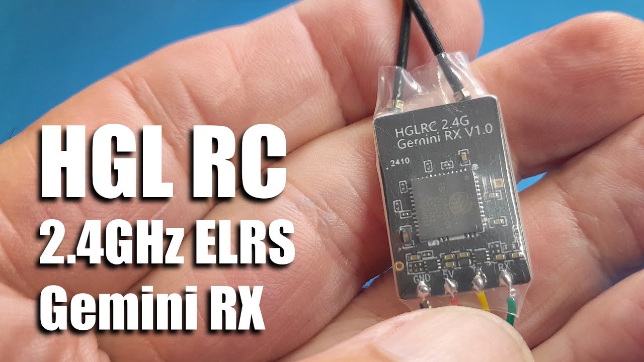HGLRC 2.4GHz Gemini ELRS Receiver