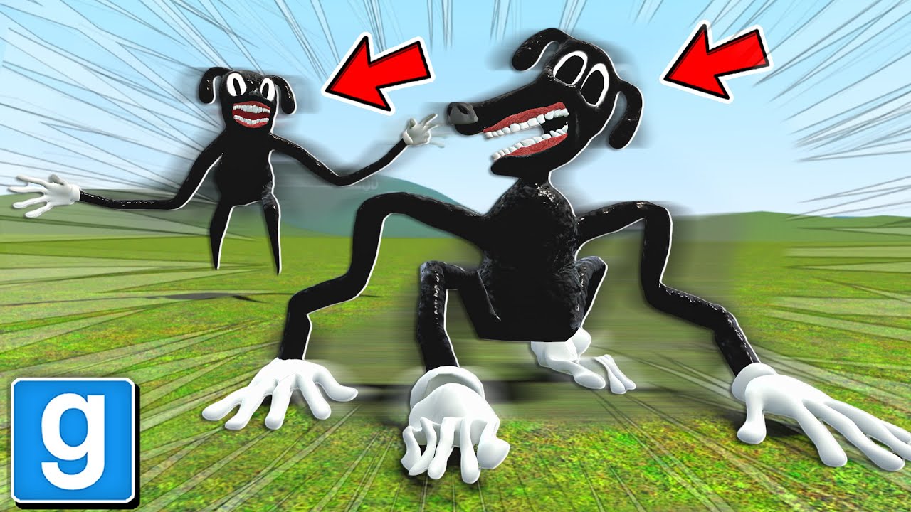 HOW STRONG IS THE BRAND NEW TREVOR HENDERSON CARTOON DOG V2 IN Garry's Mod Sandbox