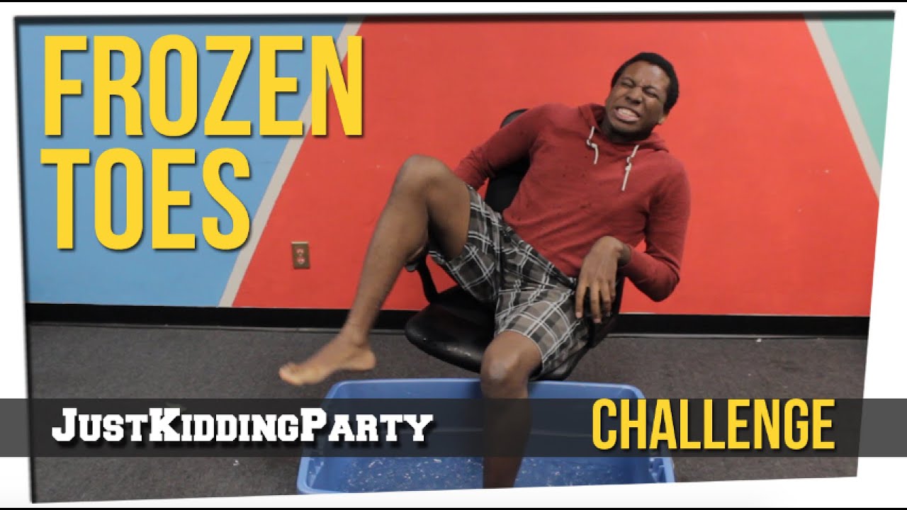 Frozen Toes Challenge ft. Josh Osei
