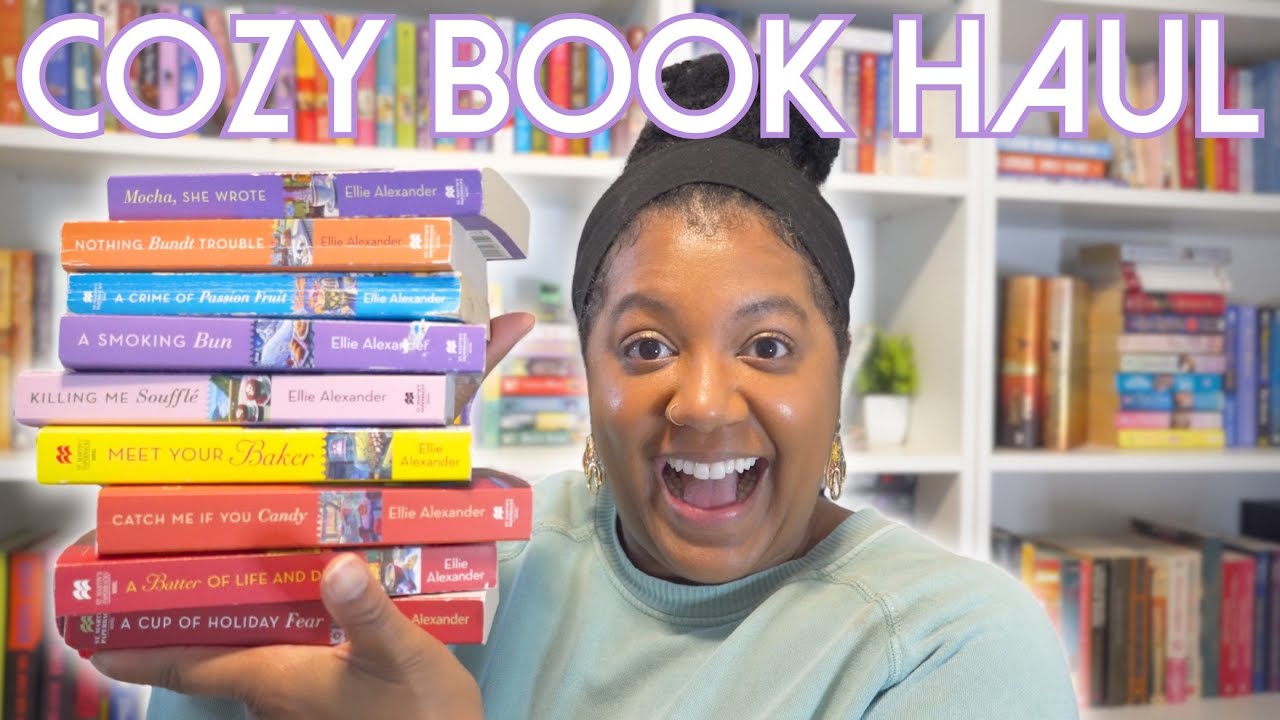 A Bakeshop Book Haul || 20 Cozy Mystery Books! 🥧