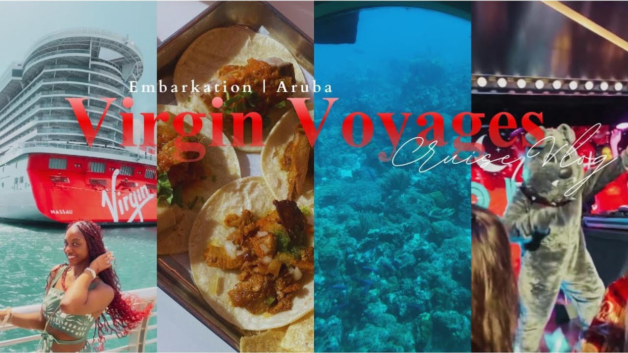 Virgin Voyages | Solo Cruise Vlog | Aruba, Curacao, Martinique, St. Kitts