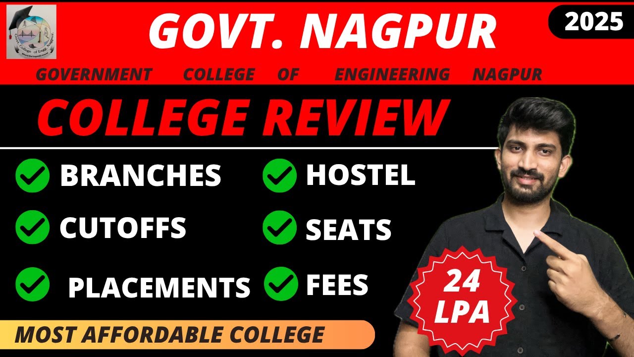 Government College of Engineering Nagpur College Review 2025 | Government Nagpur College Review