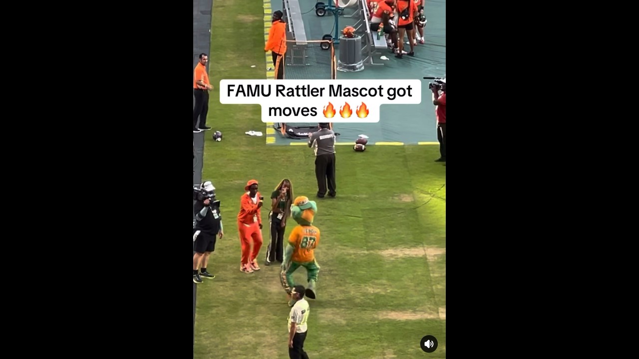 MOST LIT MASCOT IN SPORTS 🔥🏈🐍