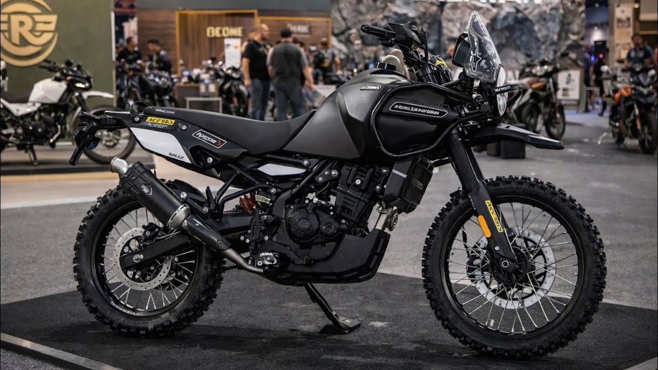 Официально представлена ​​новая модель Himalayan 450 Phantom Edition 2026 года!!