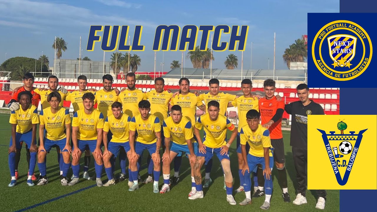 FULL MATCH: CD Trebujena Balompié vs. Nexstars FC 3ª Andaluza Seniors | Nov. 9