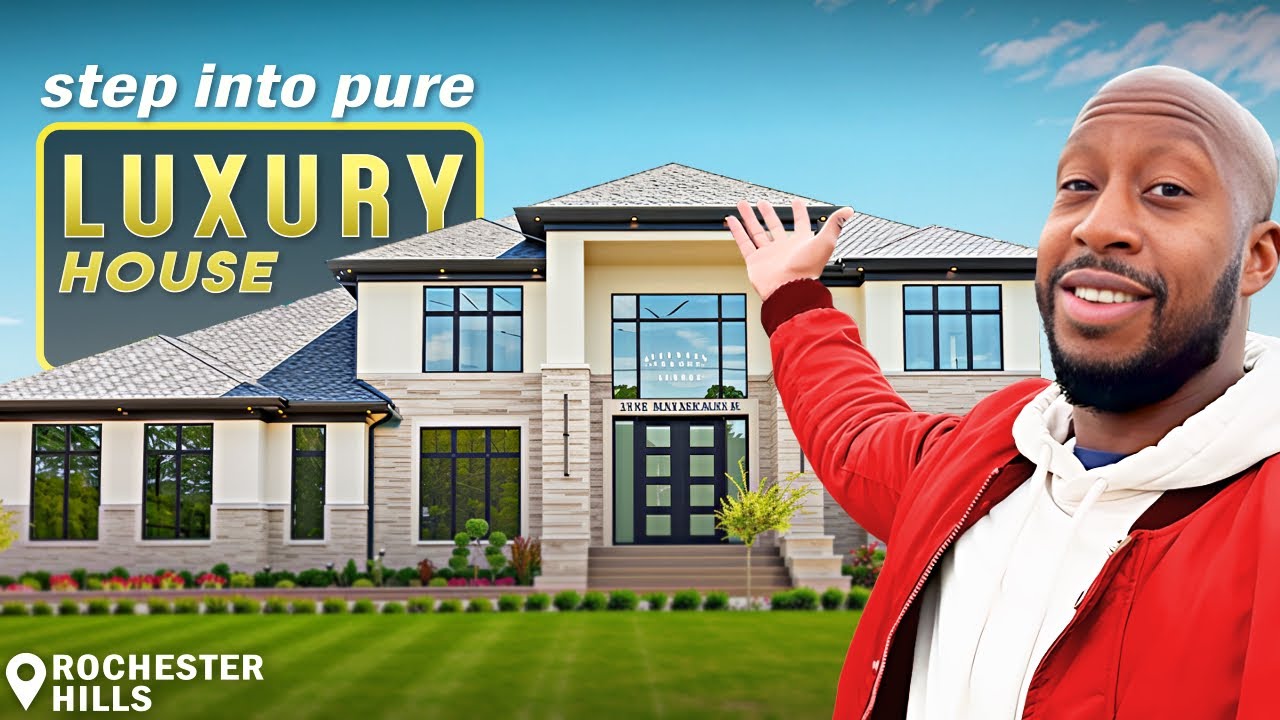 Stunning 4,000+ Sq Ft Luxury Home Tour | Living in Rochester Hills, MI | Near Detroit 