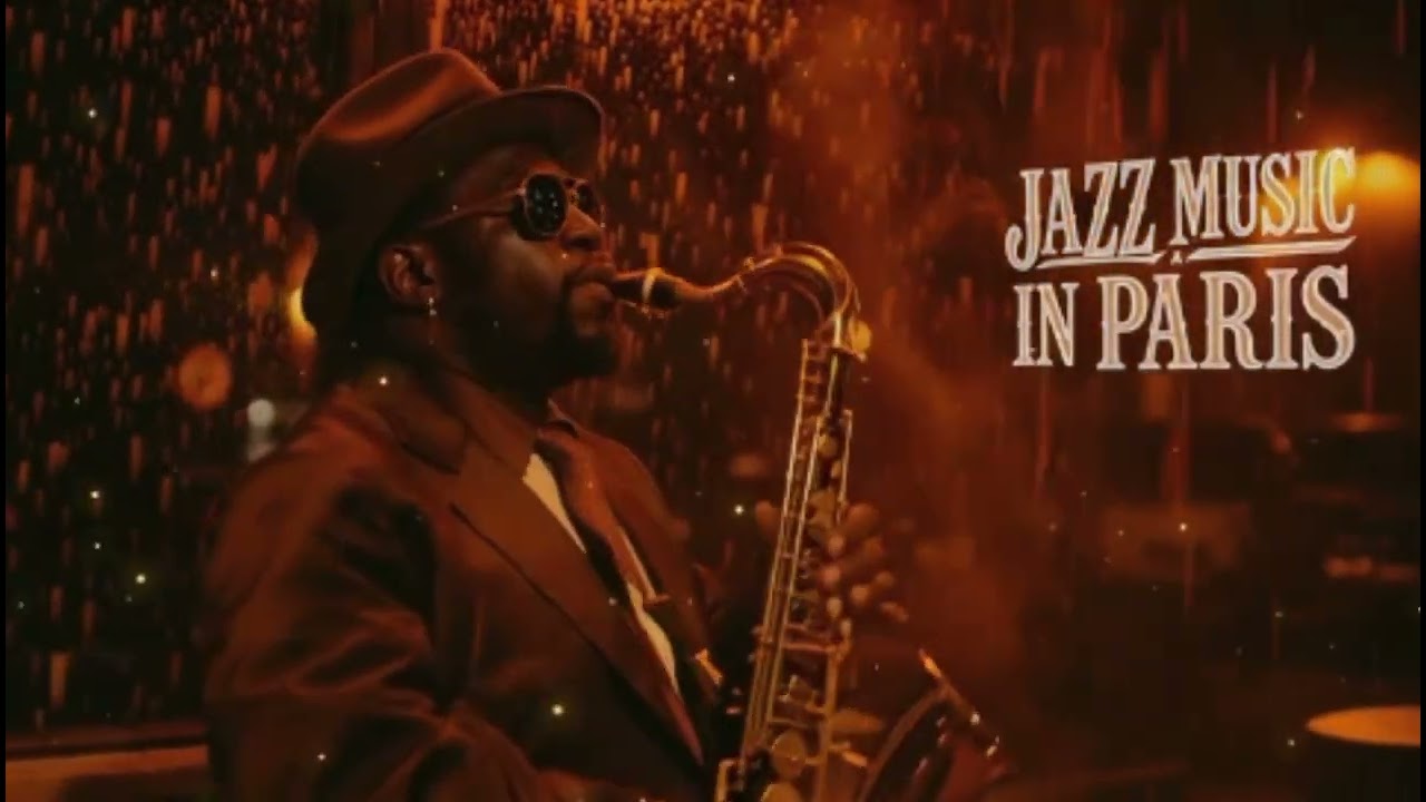 Parisian Jazz Ambience 🎷 Cozy Saxophone Music to Study, Work, Focus & Calm the Mind