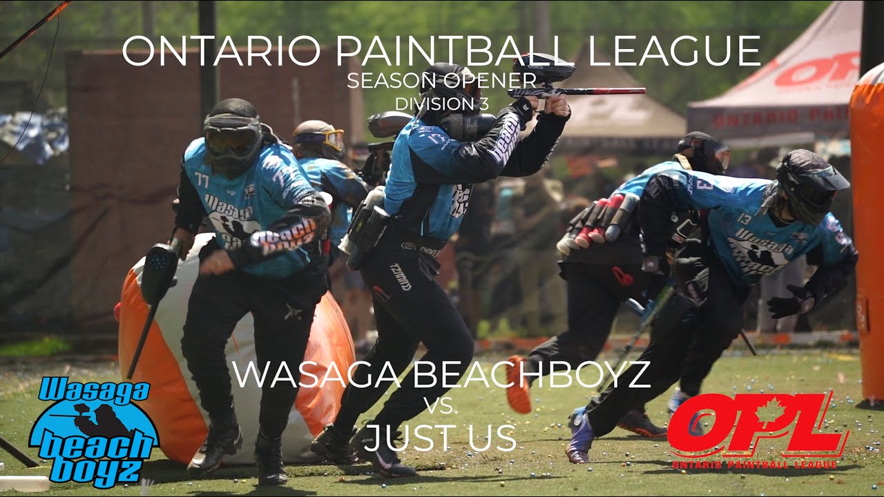 Ontario Paintball League Wasaga BeachBoyz vs Just Us Division 3