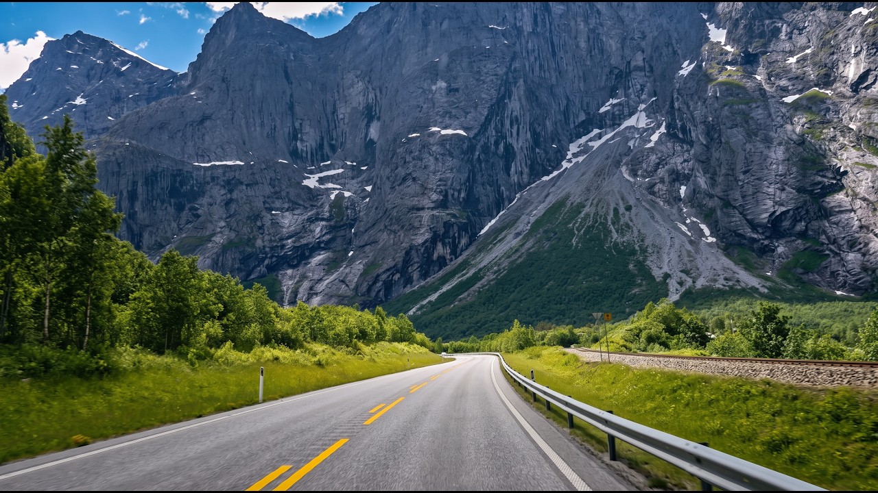 Romsdalen Scenic Drive 4K | Åndalsnes - Trollveggen - Dombås, Norway