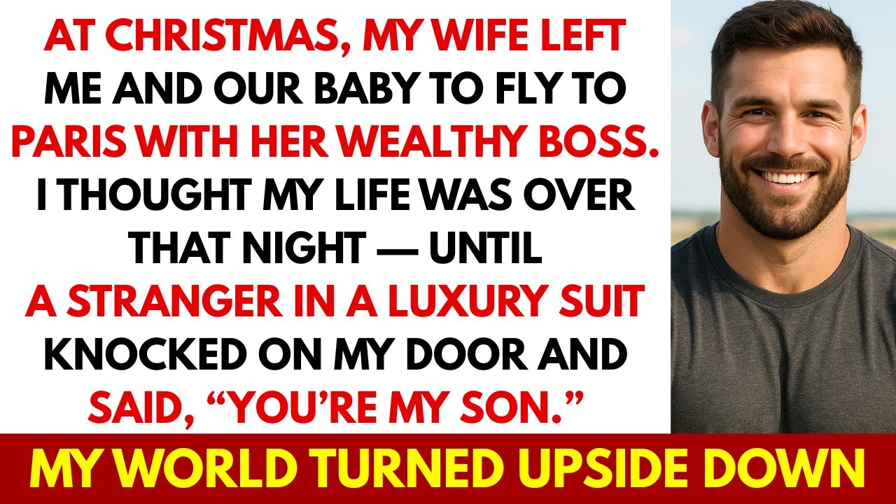 My Wife Ran Off To Paris With Her Boss — Then His Billionaire Father Told Me “You're My Son”