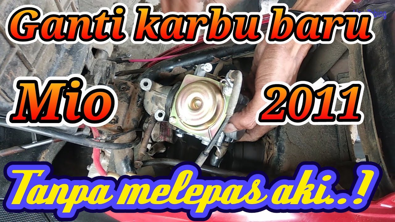 Cara pasang karburator baru di motor Yamaha Mio 2011 || ALAN TOBING