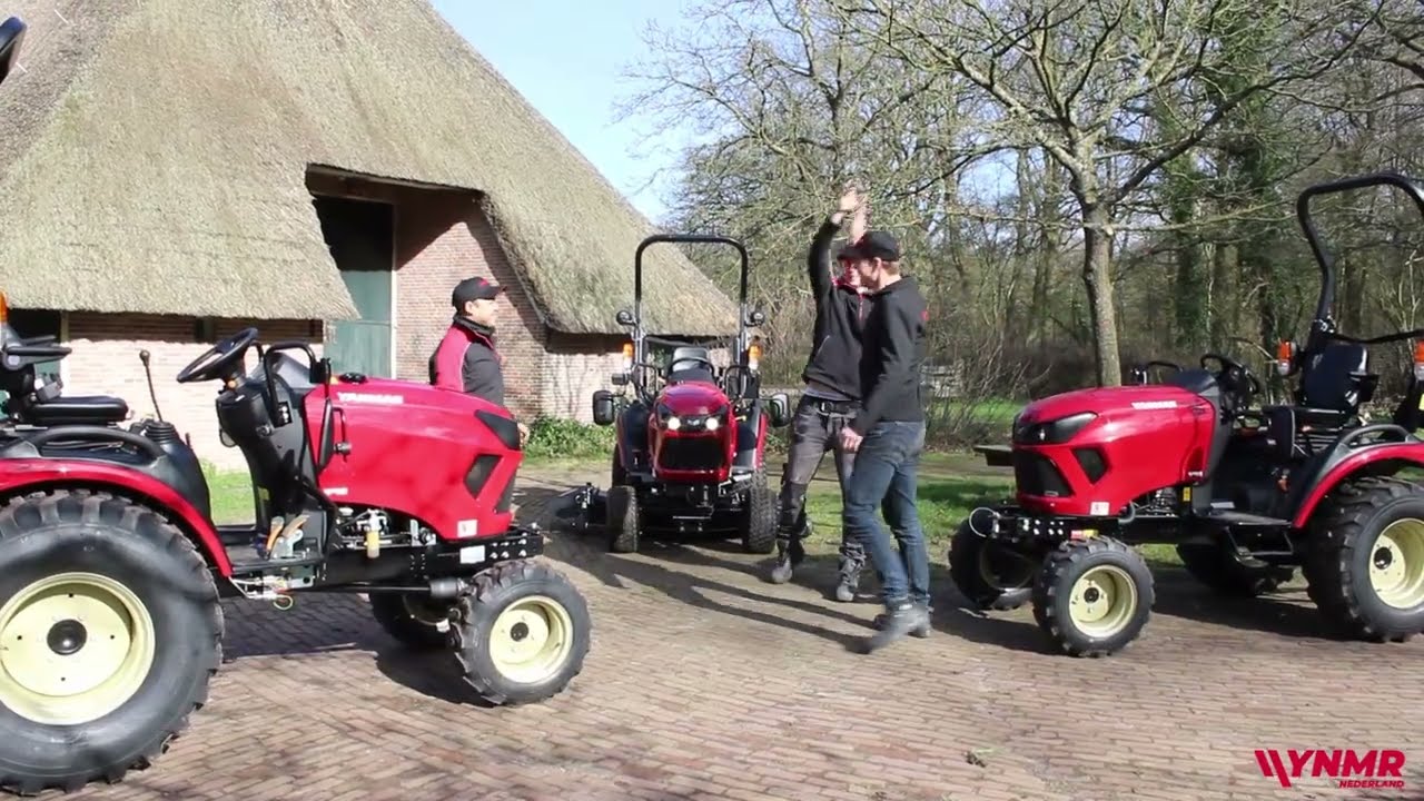 YNMR nederland introduceert de nieuwe Yanmar SA tractor series