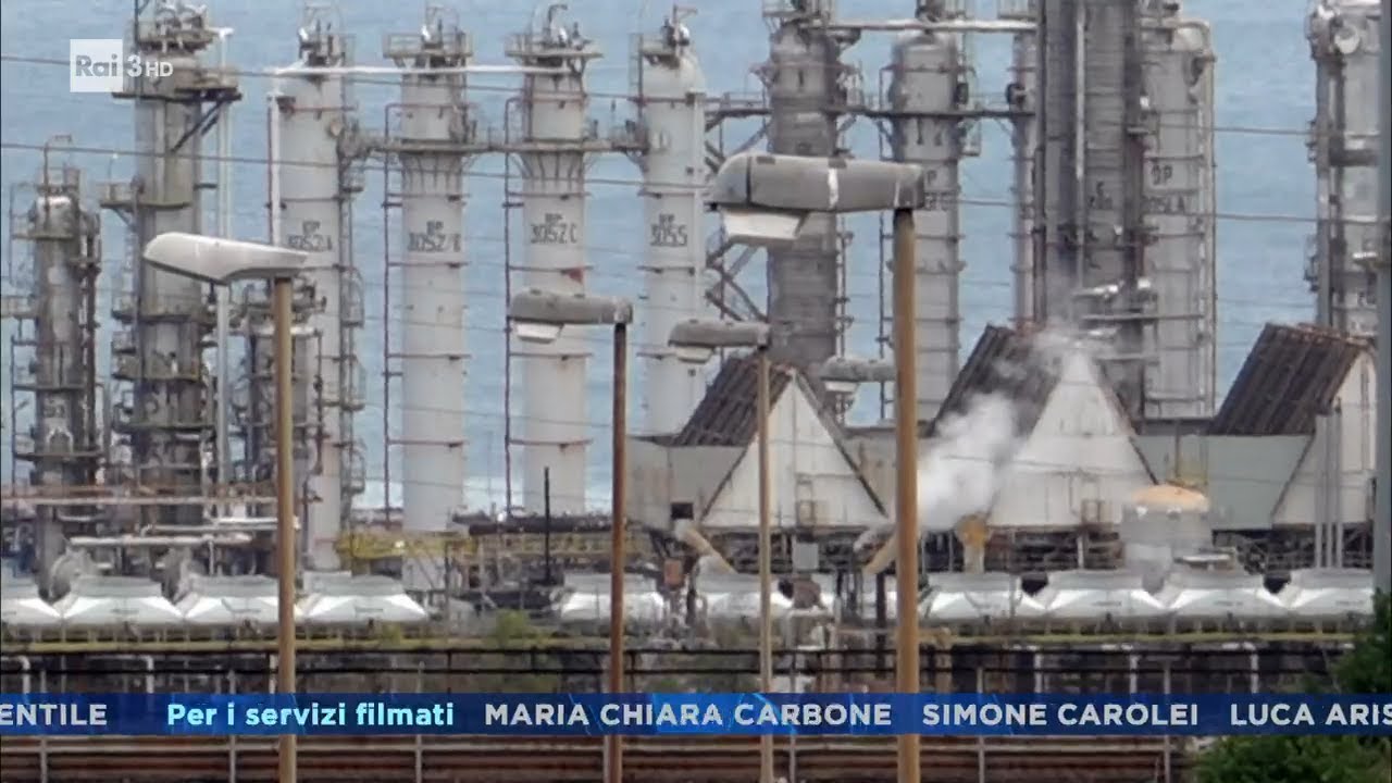Priolo, la raffineria a rischio - Cartabianca - 14/06/2022