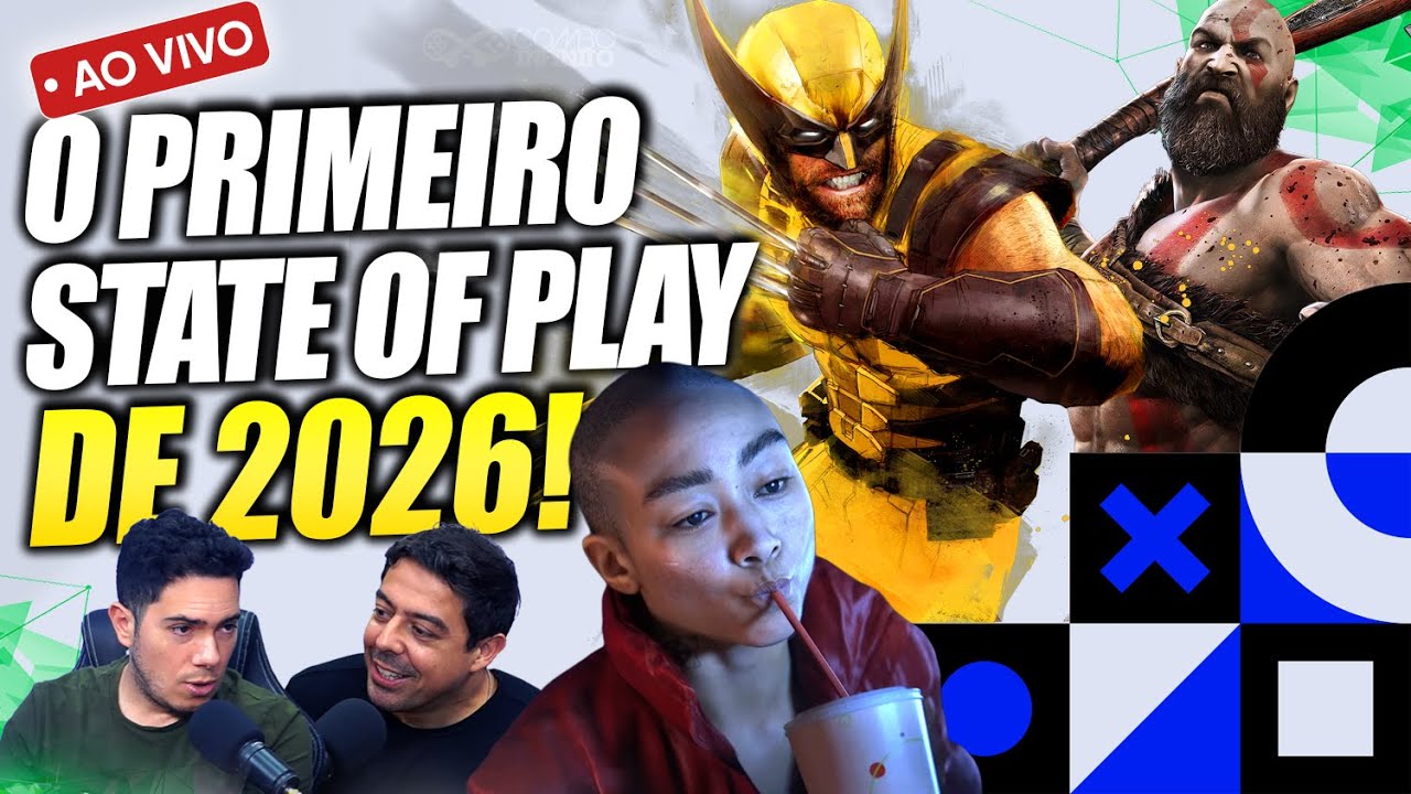 State of Play AO VIVO! Cobertura em PTBR dos anúncios da Playstation!