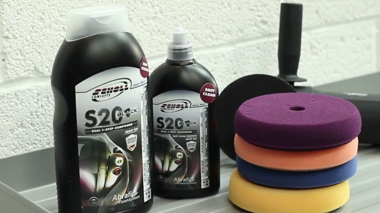 Using SCHOLL Concepts S20 BLACK to refresh old paint (EN)