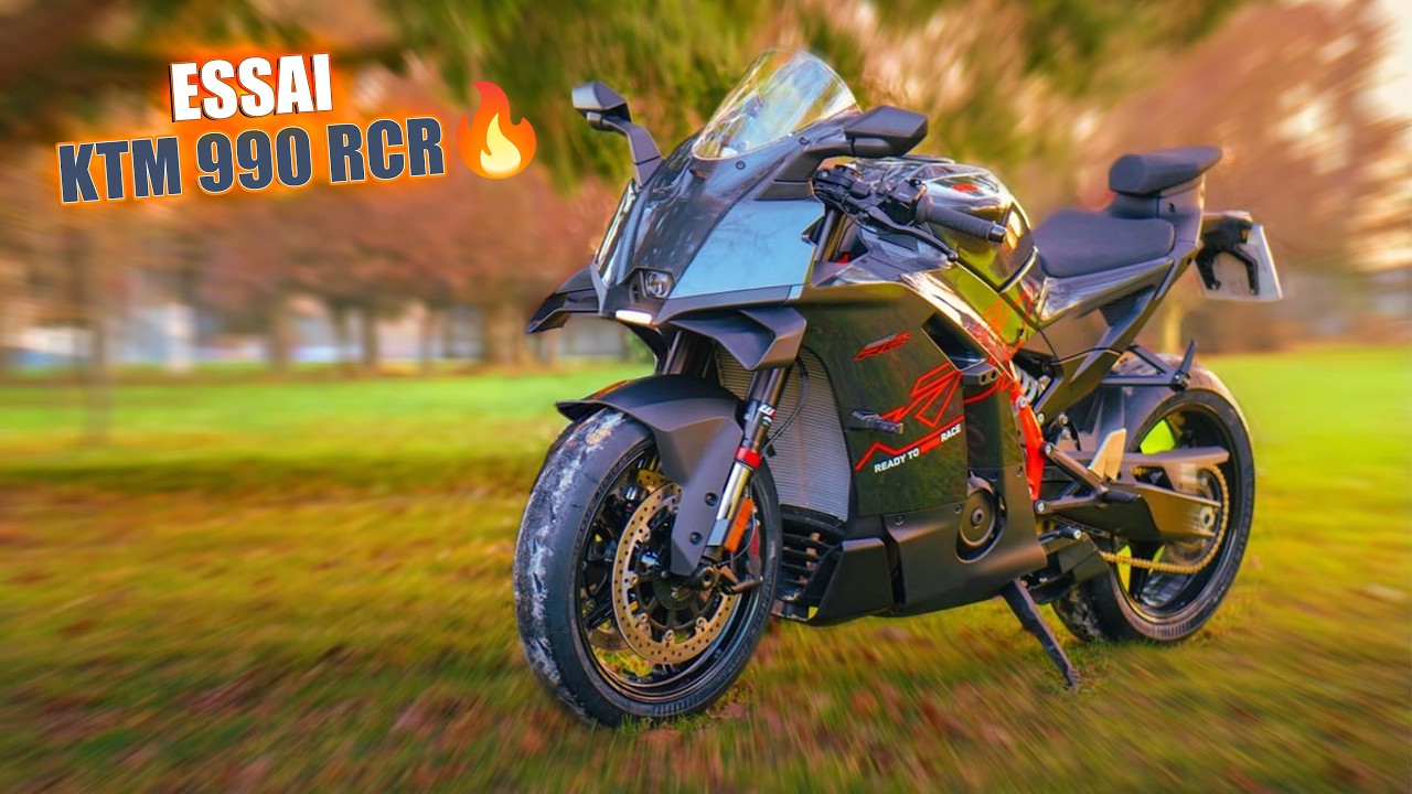 ESSAI : KTM 990 RCR - MIEUX QU'UNE YAMAHA R9 ? 🧡🔥