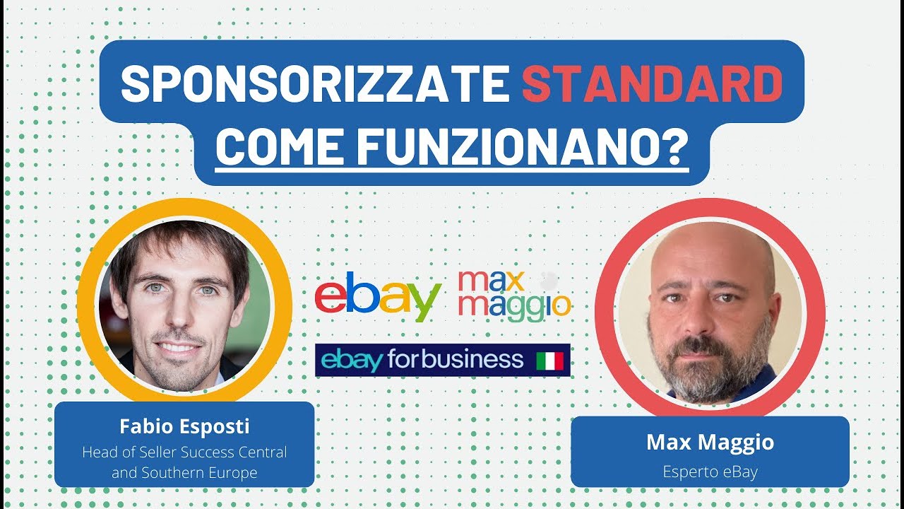 Vendere su eBay e Come utilizzare correttamente Le sponsorizzate Standard.