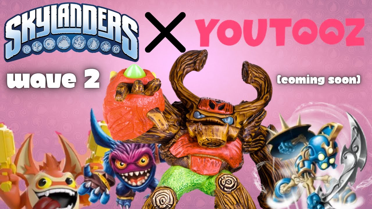 Wave 2 of Skylanders Youtooz is almost here!