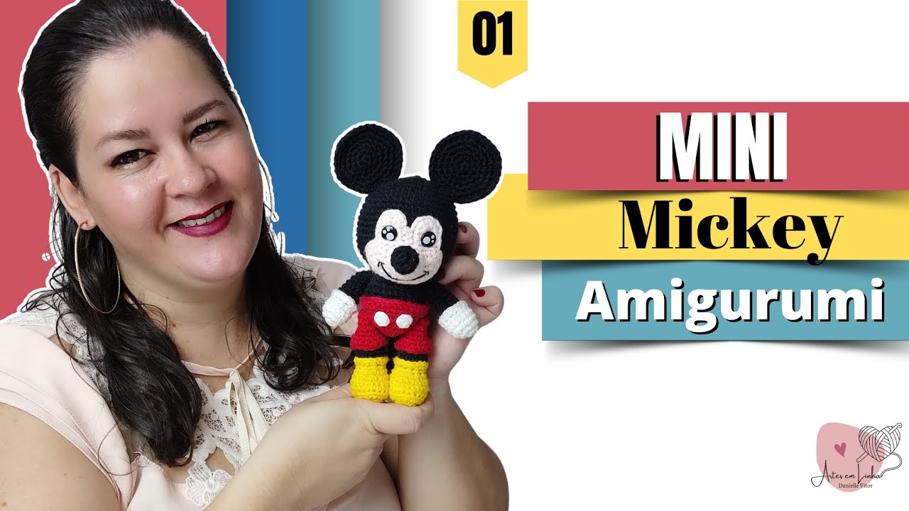 Amigurumi - Mini Mickey Mouse - 1/2