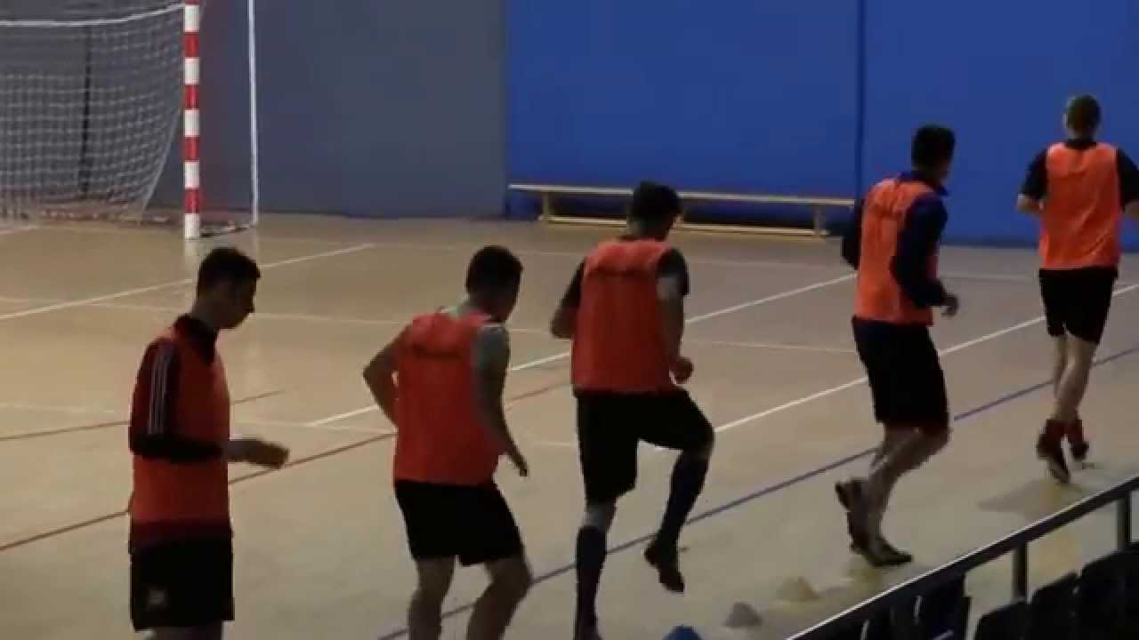 13.01.2015 Pierwszy trening  Orląt Spomlek Radzyń Podlaski.