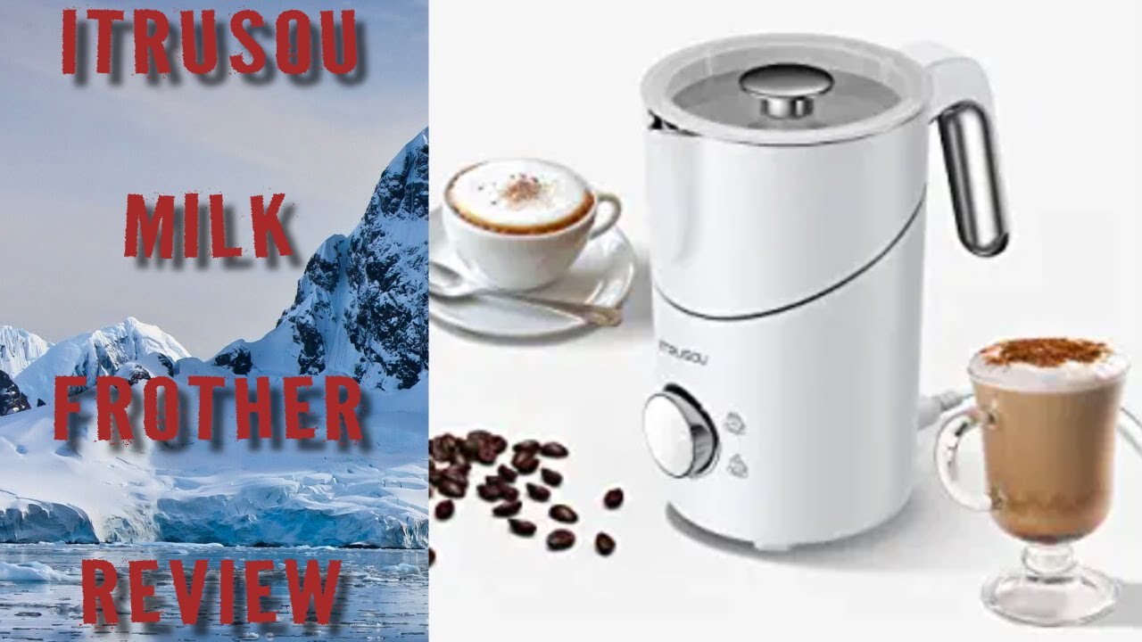 MILK FROTHER UNBOXING AND DEMONSTRATION ITRUSOU MILK FROTHER FROM AMAZON