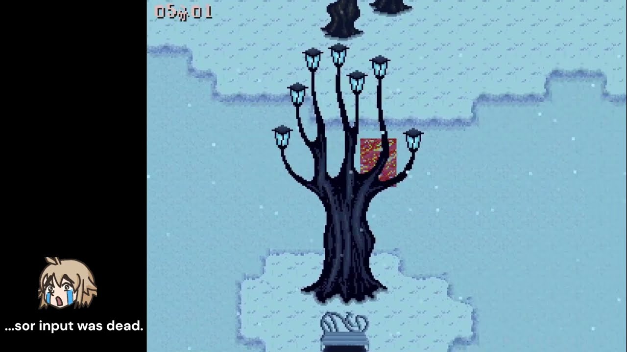 Yume2kki - Snowy Village(冬の村) IGT speedrun (06:05)