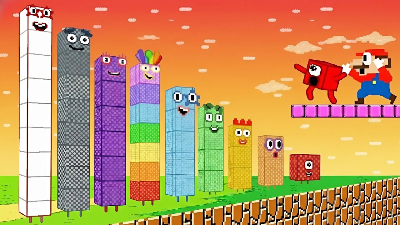 Can Numberblocks Cross THIS Impossible Bridge?!