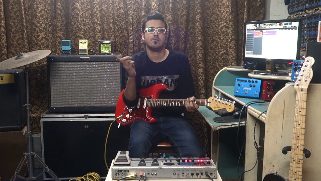 How to get a BIG and PRO sound from a BOSS GT10- Bodhisattwa Ghosh (Headphones recommended!!)