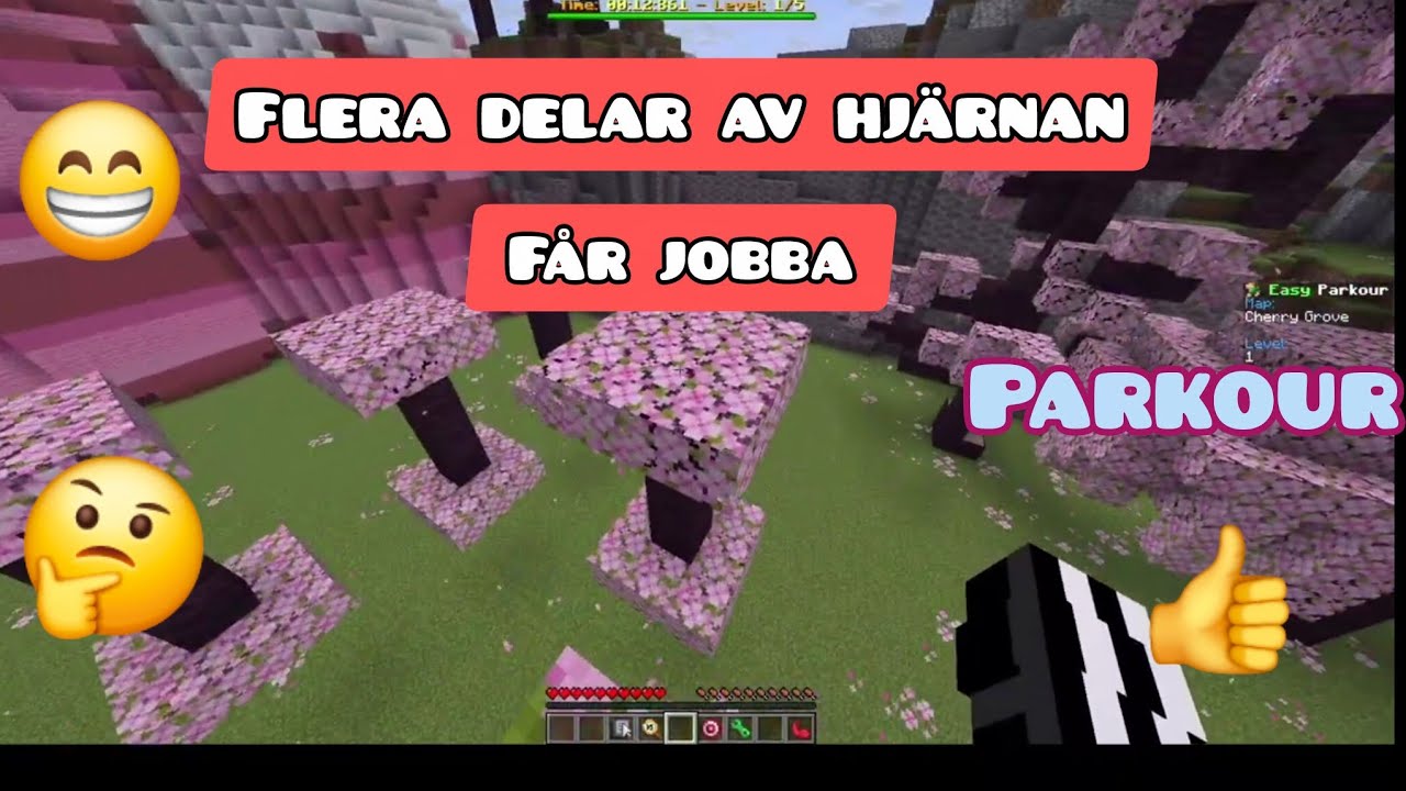 Hjärngympa i parkour... [Carrots & Cherry maps]