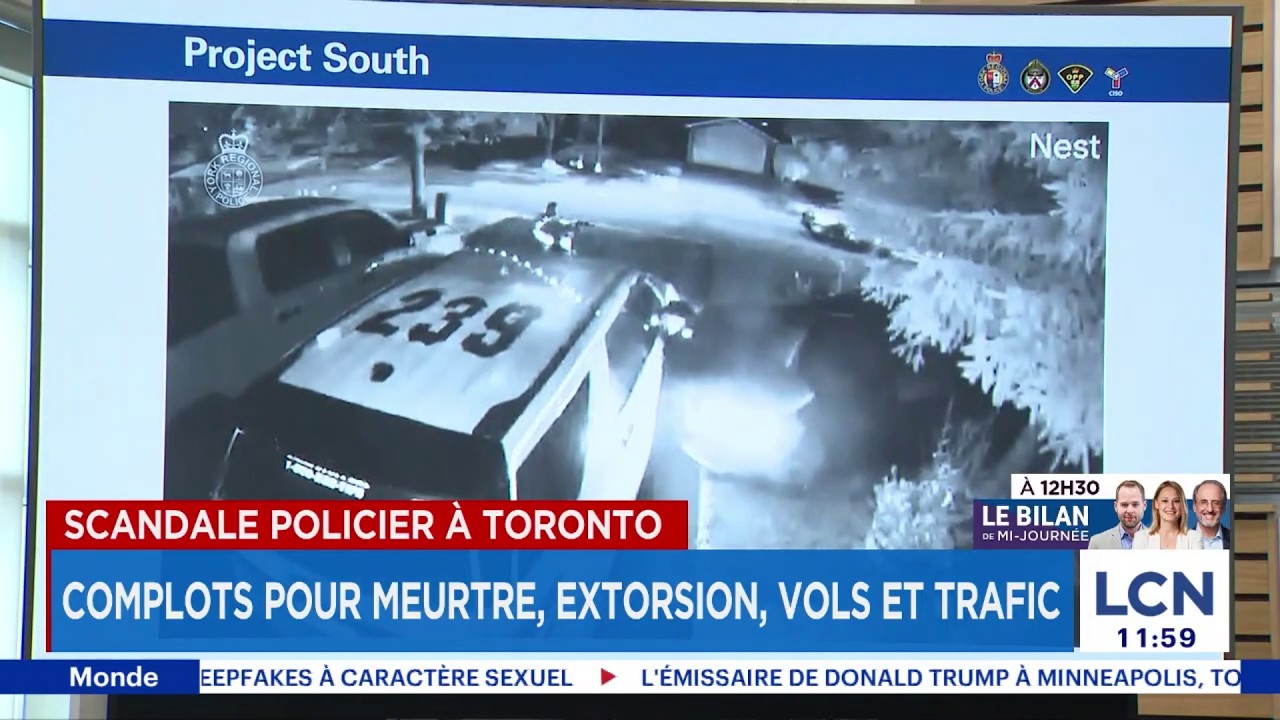 Policiers de Toronto arrêtés: ce qu'on sait du scandale jusqu'ici