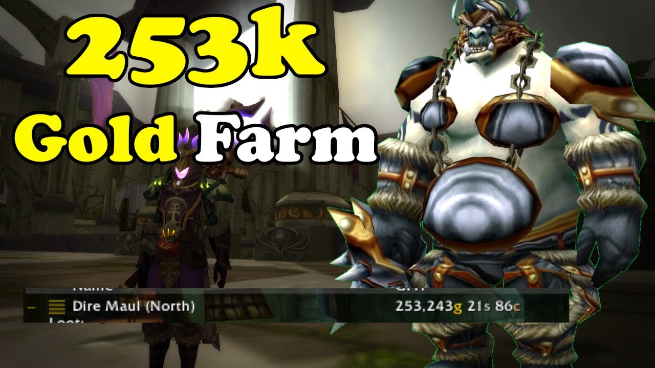 253K Really?! Gold Farm In WoW - Gold Making, Gold Farming