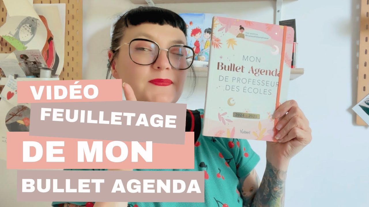 feuilletage bullet agenda 2024 2