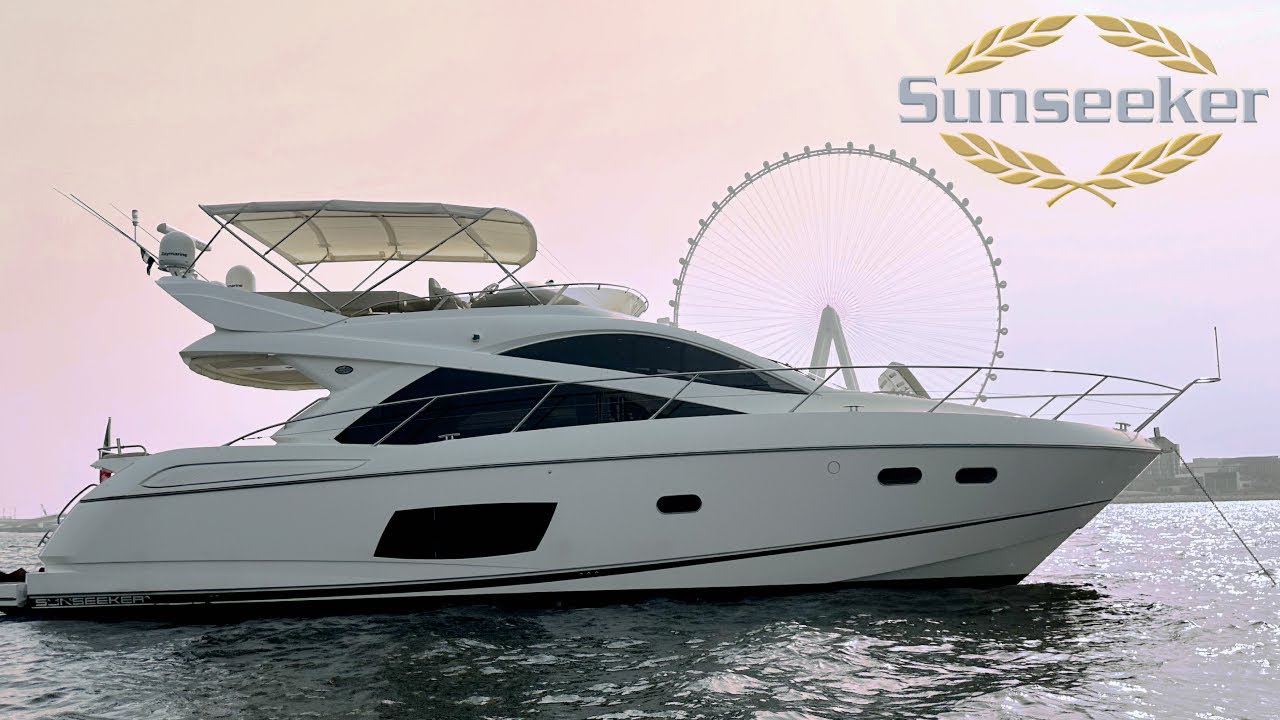 SUNSEEKER MANHATTAN 53 DUBAI LUXURY TOUR