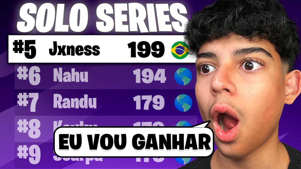 JXNES ESTÁ A UM PASSO DE GANHAR A FNCS SOLO FINALS